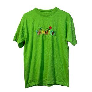 Jamaican T's Graphic‎ T Shirt Mens Size Large Colorful Travel Tropical Beach